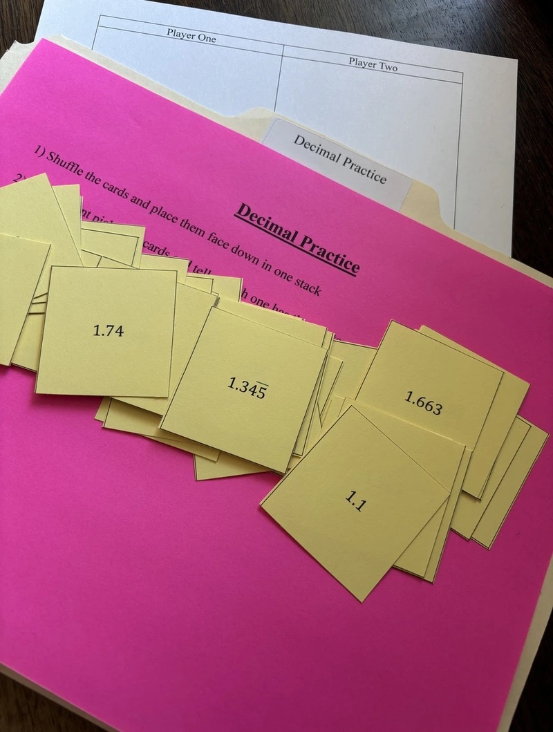Decimal Practice Michele Venne Decimal Practice