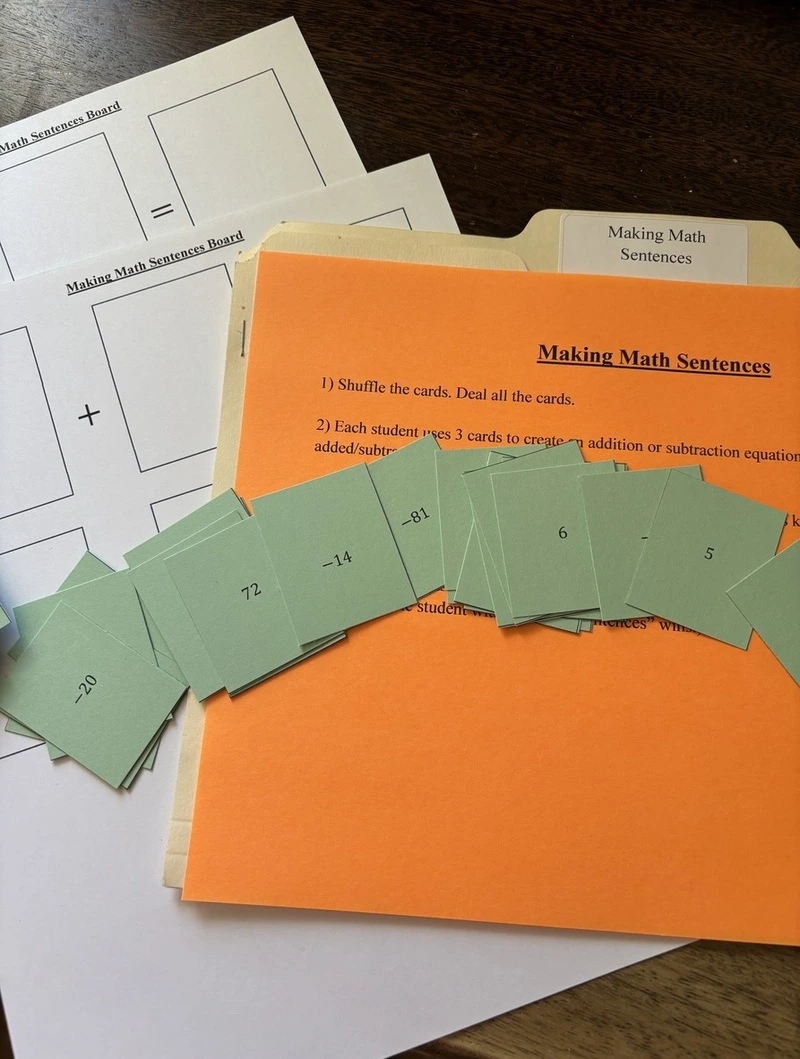 Making Math Sentences Michele Venne Making Math Sentences